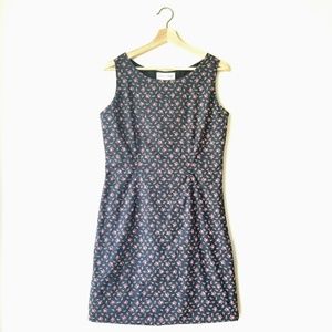 Casual Corner | Vintage Floral Rose Print SL Dress